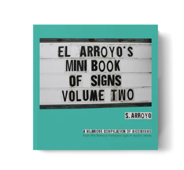 El Arroyo's Mini Books of Signs