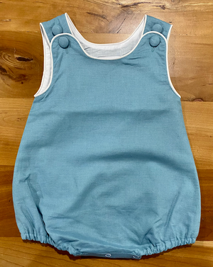 Blue Bubble Romper 3 - 6 m