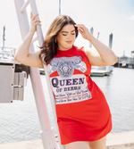 Red Queen of Beers Tank Dress