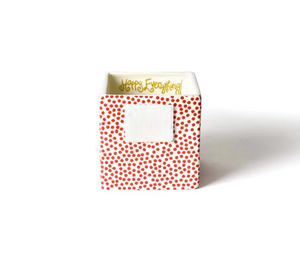 Small Nesting Cube Red Dot