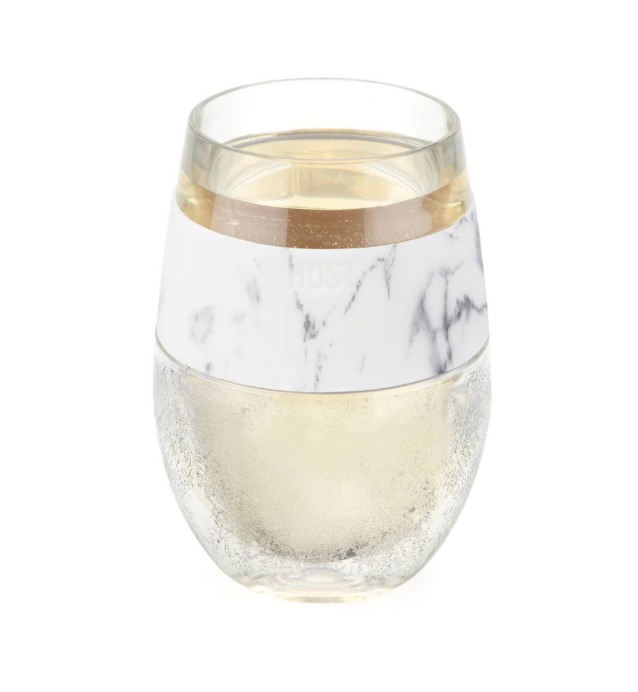 WINE FREEZE™ COOLING CUP IN MARBLE