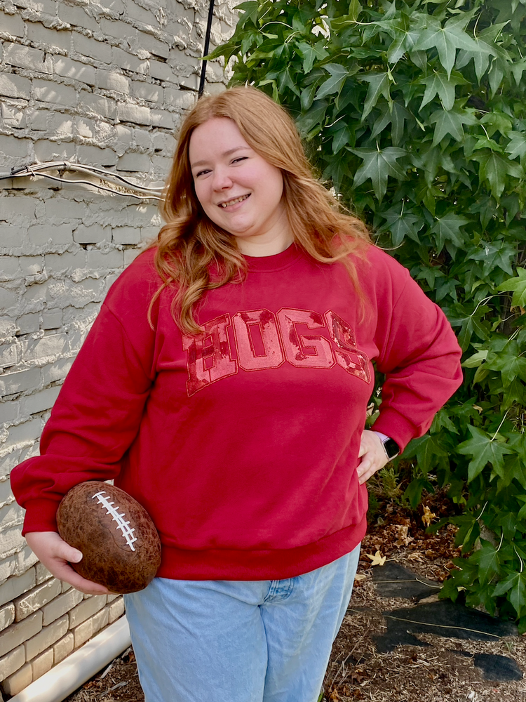 Red Hogs Monochromatic Sweatshirt