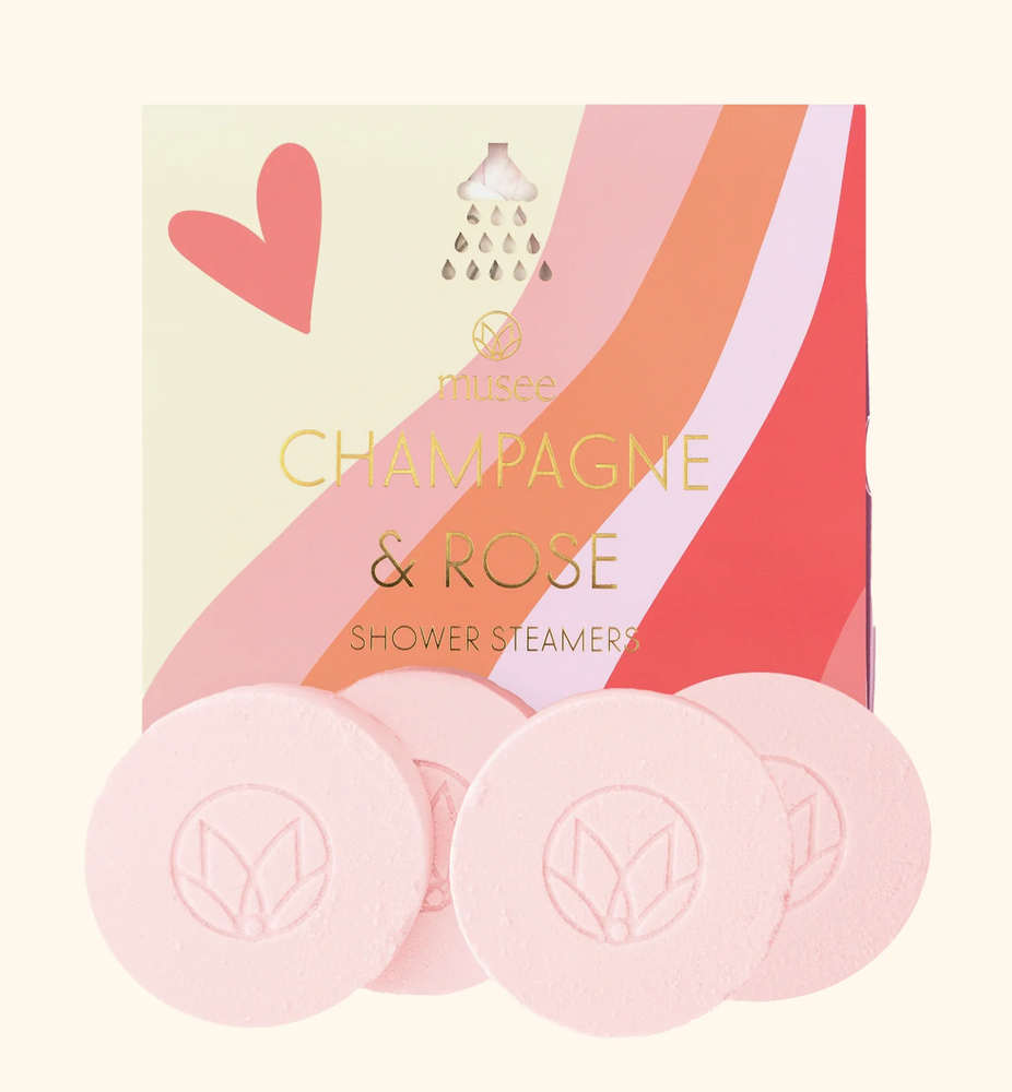 Champagne & Rose Shower Steamers