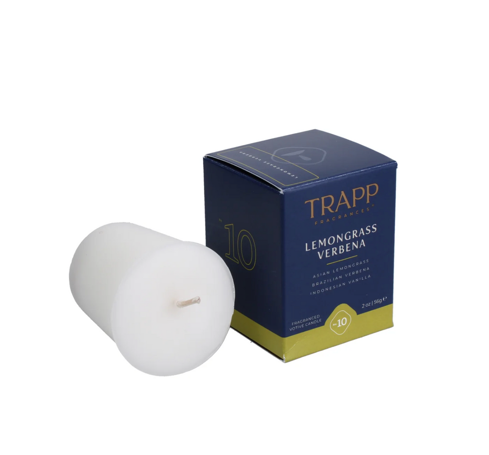No. 10 Lemongrass Verbena 2 oz. Votive Candle